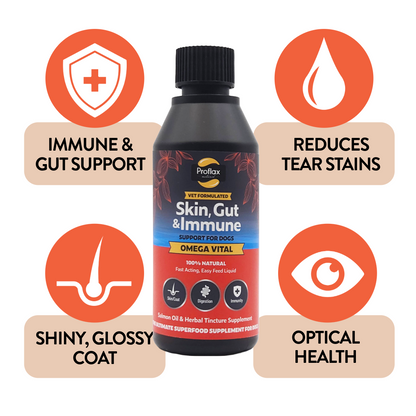 Salmon Oil for Skin & Gut Health - Omega Vital