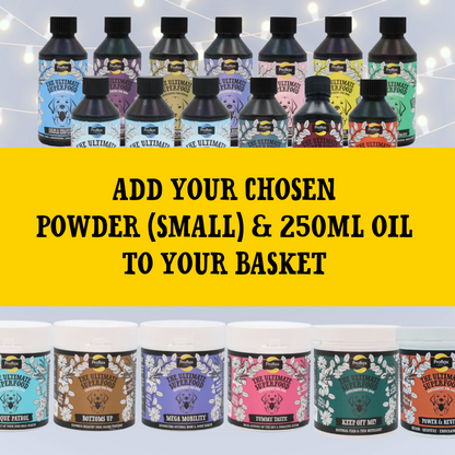 Proflax Christmas Gift Set – Pick & Pair (Powder, Oil & Treats)