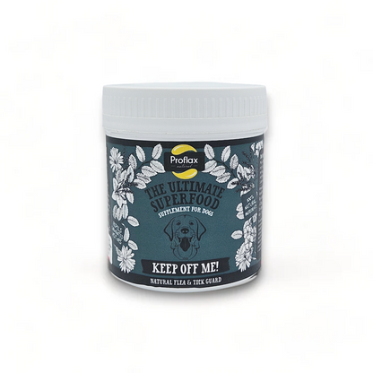 Natural Flea & Tick Support for Dogs - Keep Off Me! Powder