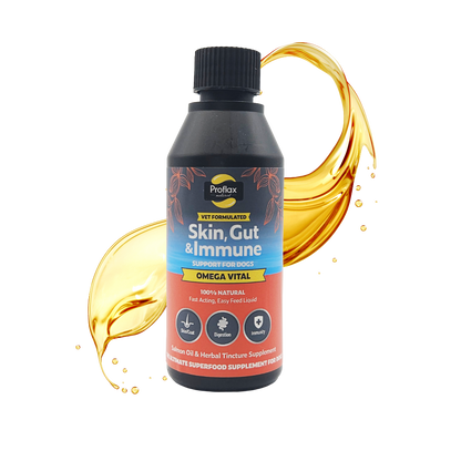 Salmon Oil for Skin & Gut Health - Omega Vital